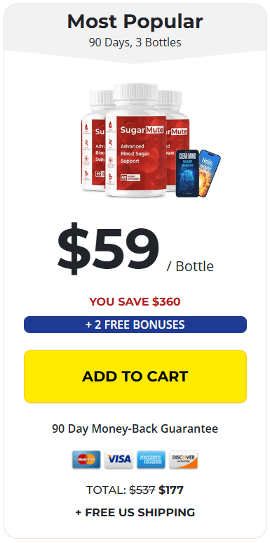 Order SugarMute 3 Bottles